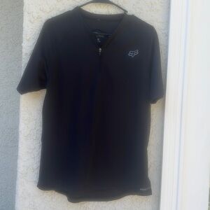 Fox Ranger Black 1/4 Zip Cycle Jersey Men's  Size M